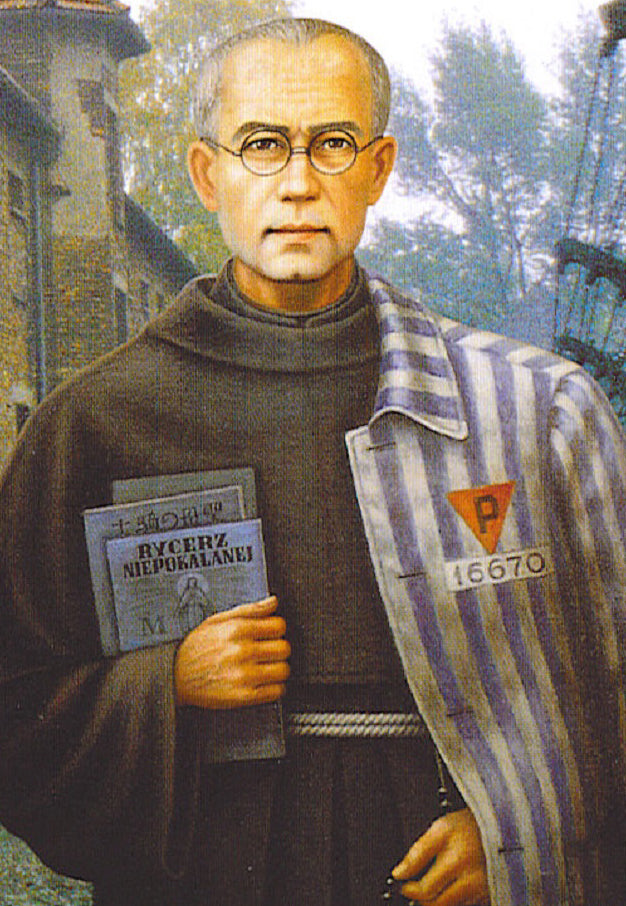 ¿Te crees Bravo? Lee la historia de San Maximilian Kolbe... si te Atreves...