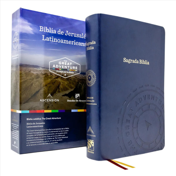 Biblia del Sistema Great Adventure en ESPAÑOL - Portada Alpha Cowhide (Cuero Sintético)