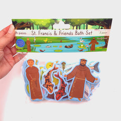 Saint Francis of Assisi, Saint Anthony of Padua and their Aquatic Friends - Bath Playset