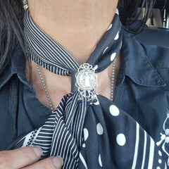 Devotional Scarf Ring - Divine Mercy