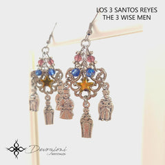 Advent Devotional Earrings - Choose Between the 3 Wise Men, the Nativity of the Holy Family and the 3 Archangels