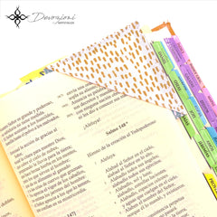 Corner Bookmark in Poly-Canvas for Bibles/Books/Notebooks - Manna from Heaven