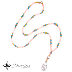 Divine Child - Crystal Medal Necklace