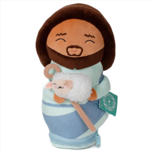 Jesus the Good Shepherd - Our Father Praying Devotional Plush Doll