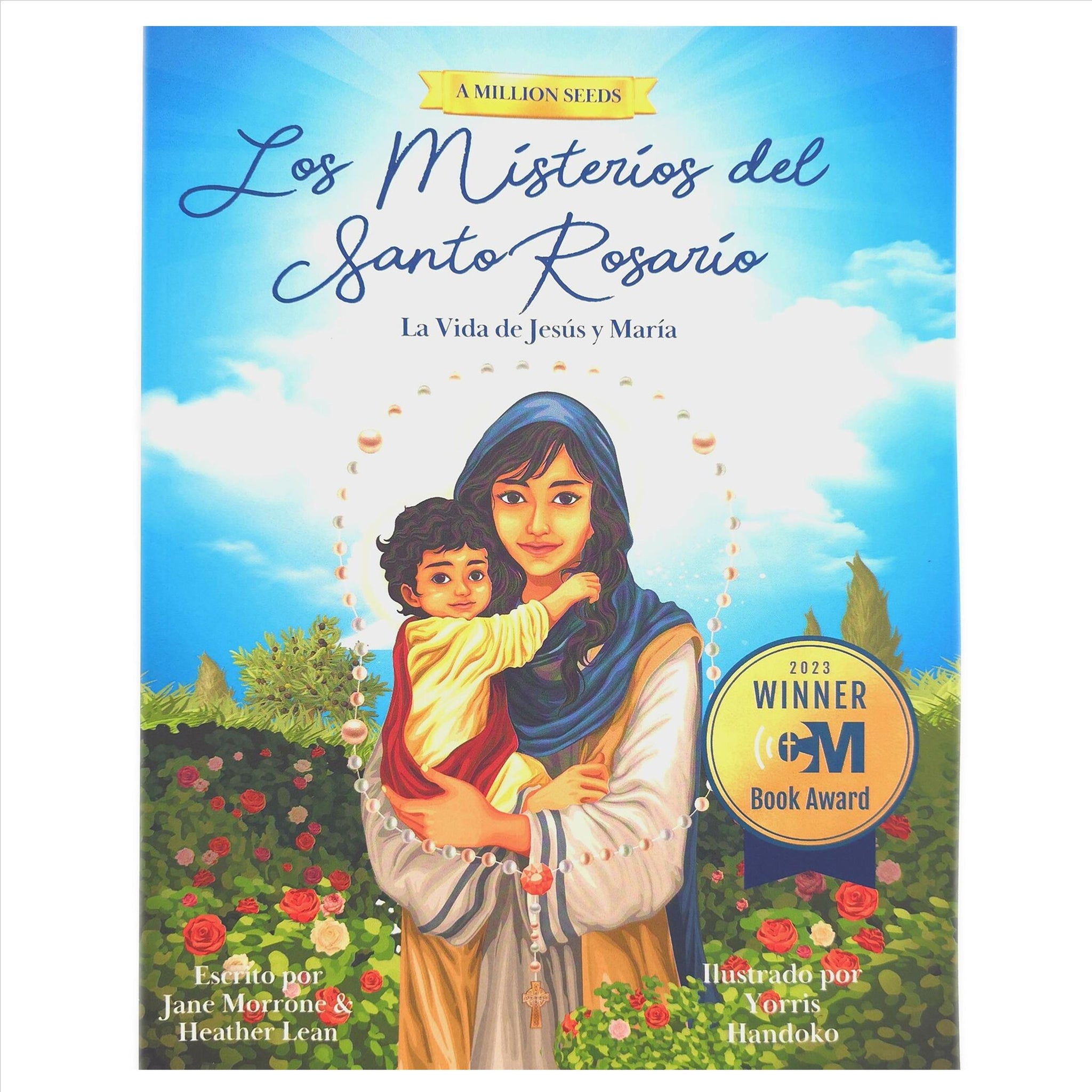 Libro Ilustrado para Niños "Los Misterios del Santo Rosario" en ESPAÑOL