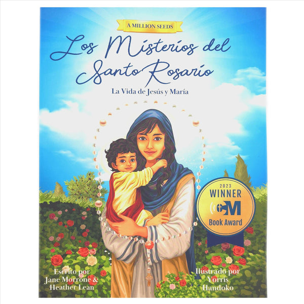 Libro Ilustrado para Niños "Los Misterios del Santo Rosario" en ESPAÑOL