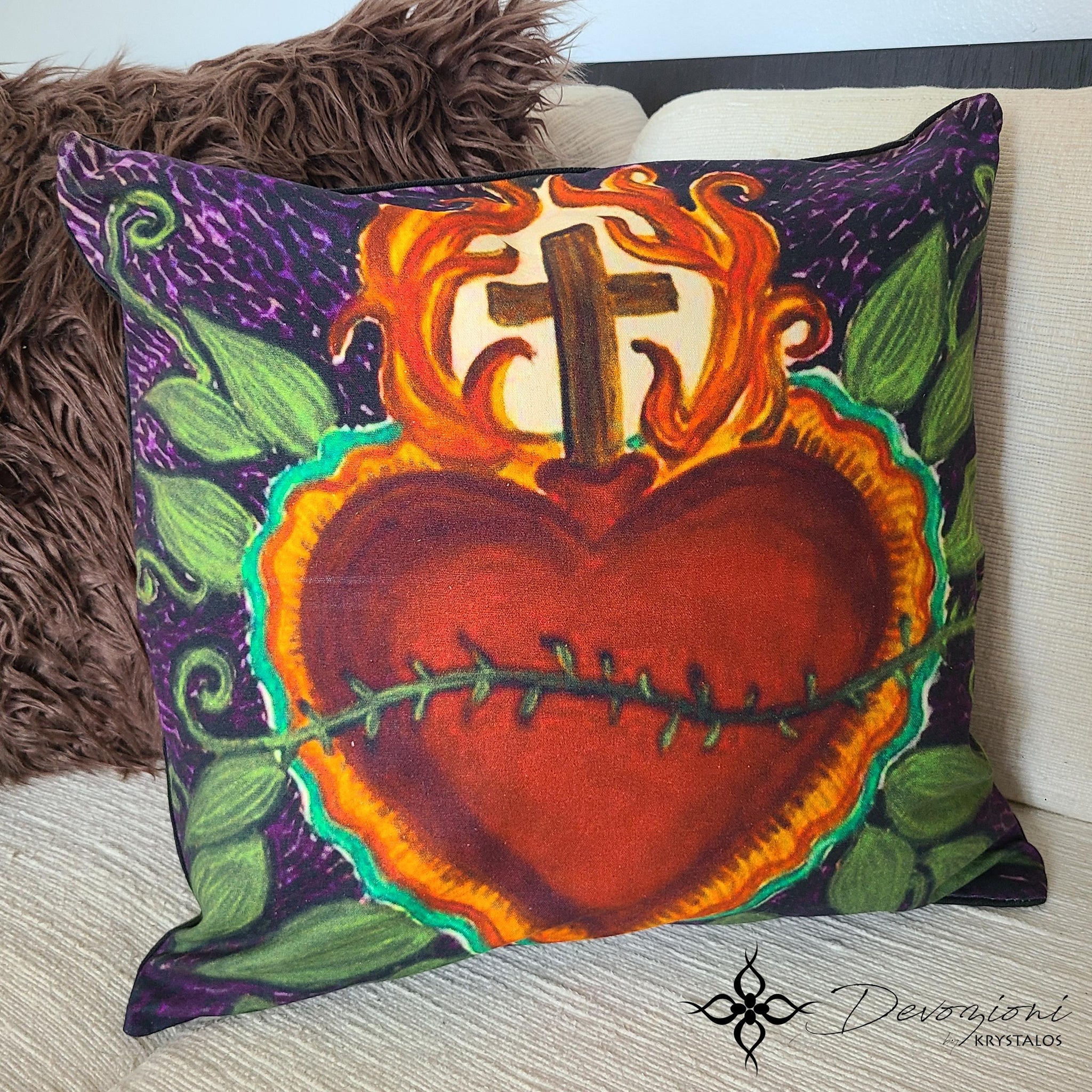 Sacred Hearts - Decorative Pillow Covers