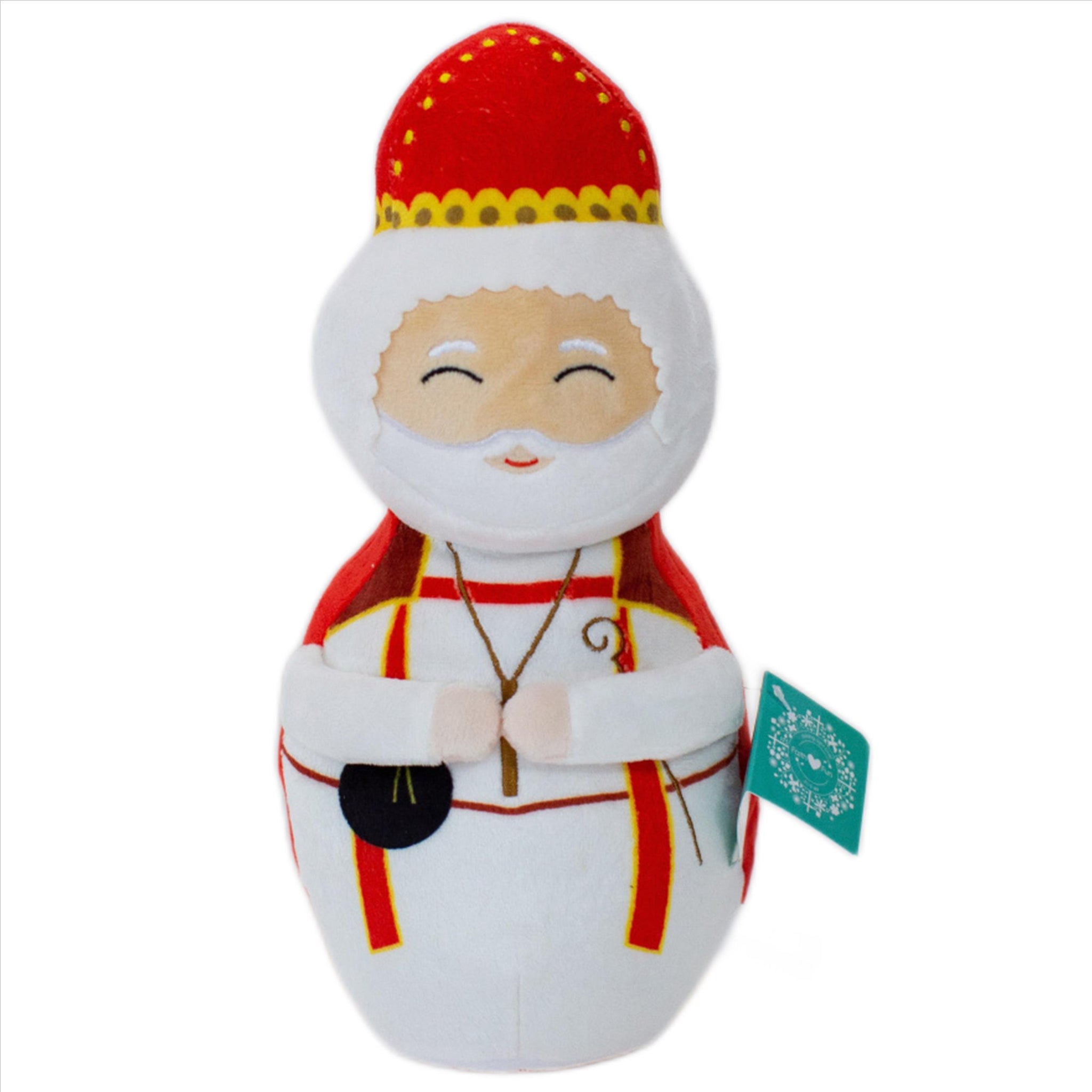 San Nicolás de Bari, "El Verdadero Santa Claus" - Peluche Devocional
