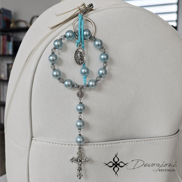 St. Michael Archangel / Guardian Angel - Decennary for Handbags, Purses and Keys