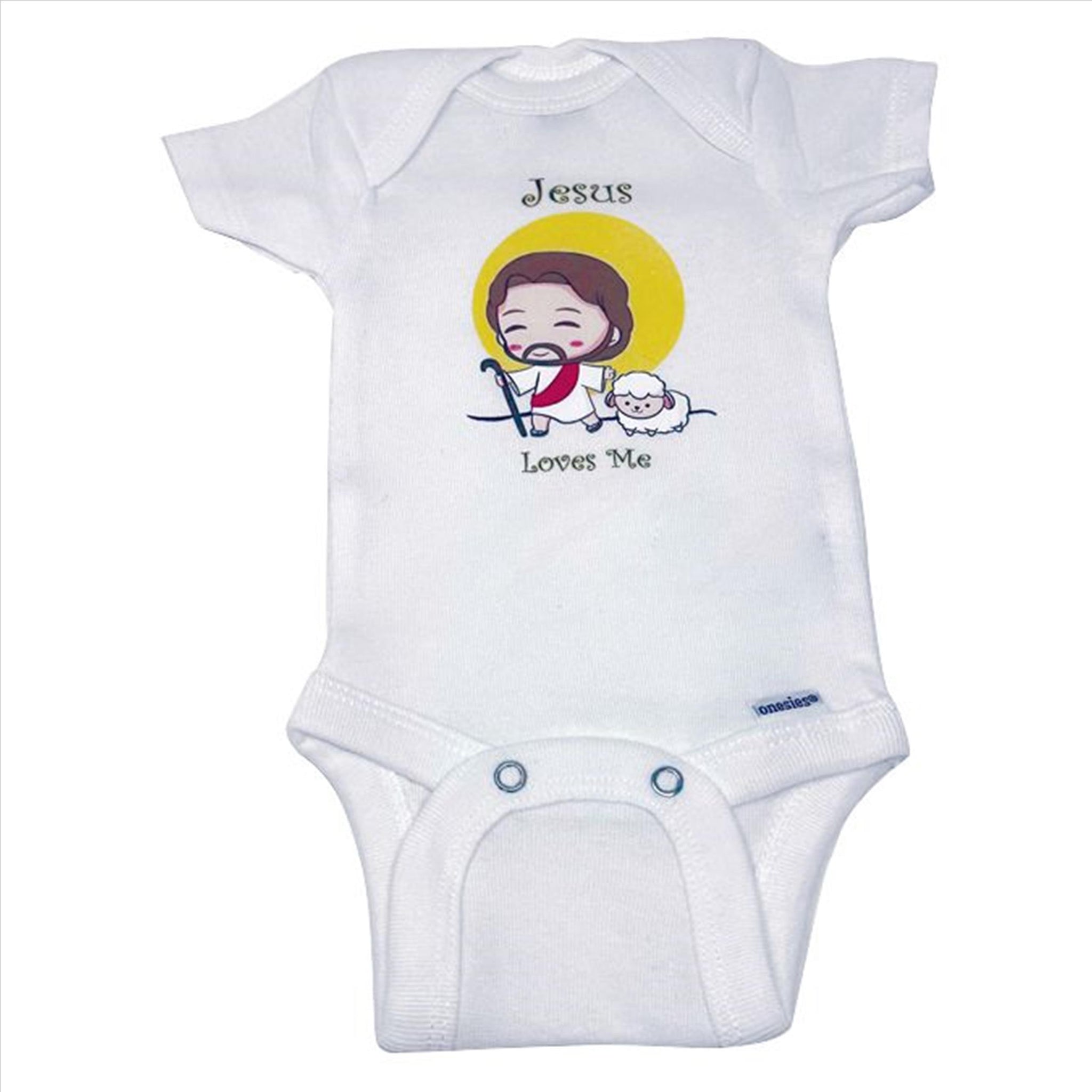 Onesie de Bebé de Jesús Buen Pastor - Tamaños a Escoger