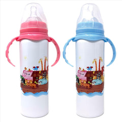 Noah's Ark Stainless Steel Baby Bottle - Choose your Color