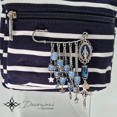 Mary Our Queen Brooch / Decennary - Choose your Style