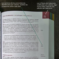 Catecismo de la Iglesia Católica Edición de Estudio en ESPAÑOL - Portada en Pasta Blanda (Paperback)