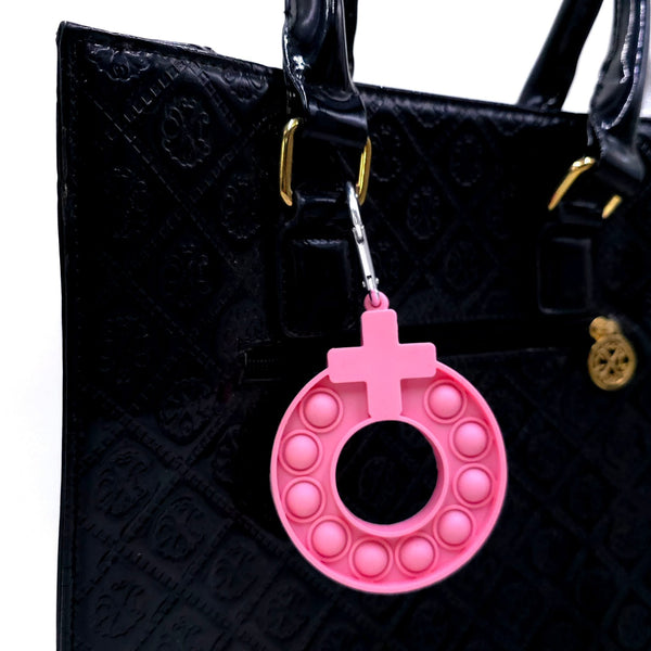 Pop-It Decennary Keychain / Charm for Hand Luggage, Bags, Keychains, etc.