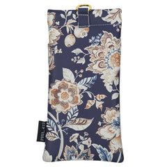 Estuches para Anteojos Doble-Bolsillo de Cuero Vegano con Versículos Bíblicos y Diseños Florales - Diseños a Escoger