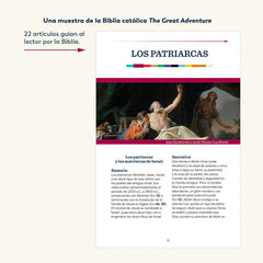 Biblia del Sistema Great Adventure en ESPAÑOL - Portada Alpha Cowhide (Cuero Sintético)