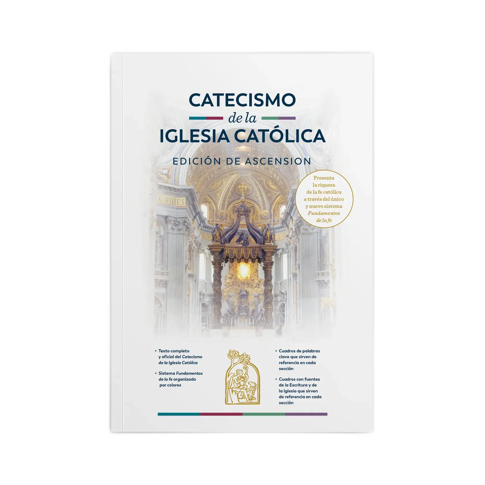 Catecismo de la Iglesia Católica Edición de Estudio en ESPAÑOL - Portada en Pasta Blanda (Paperback)