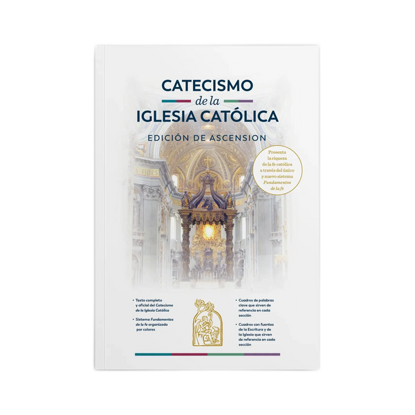 Catecismo de la Iglesia Católica Edición de Estudio en ESPAÑOL - Portada en Pasta Blanda (Paperback)