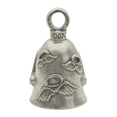 Angel - 100% Pewter Bell Keychain Made in USA