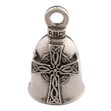 Cruz de San Patricio - Llavero con Campana 100% Pewter Hecha en Estados Unidos