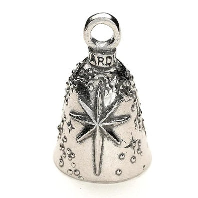 Estrella de Belén - Llavero con Campana 100% Pewter Hecha en Estados Unidos
