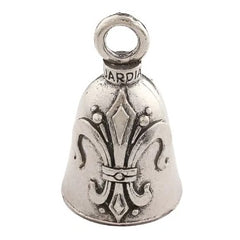 Fleur de Lis - 100% Pewter Bell Keychain Made in USA