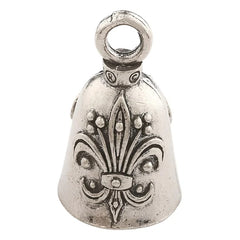 Fleur de Lis - 100% Pewter Bell Keychain Made in USA
