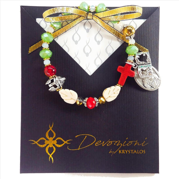 San Judas Tadeo - Brazalete Rosario DEVOZIONI