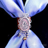 Devotional Scarf Ring - Virgin of Carmel