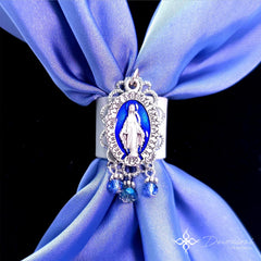 Devotional Scarf Ring - Miraculous Medal