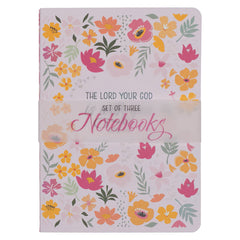 3-Notebook Sets with Bible Verses - Choose your Design