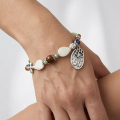 Saint Francis of Assisi and the Canticle of the Creatures - DEVOZIONI Rosary Bracelet