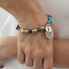 San Pellegrino (Protettore dei malati di cancro) - Bracciale Rosario DEVOZIONI