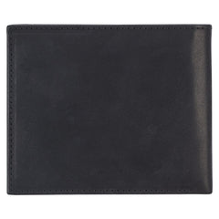 Silver Cross Black Genuine Leather Wallet for Men