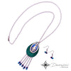 Decennary Necklace Set with Earrings and Giant Miraculous Medal