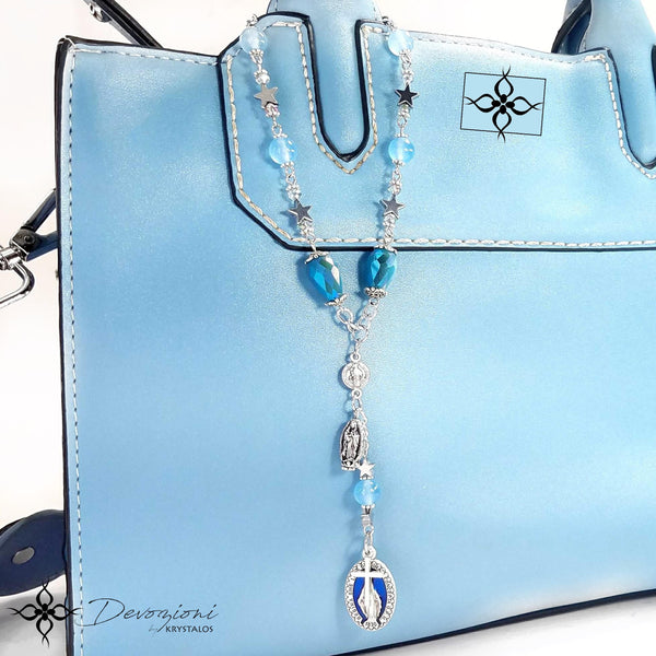 Mary our Queen - Historical Decennary for Cars, Handbags, etc.