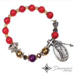 Saint Sebastian - DEVOZIONI Rosary Bracelet