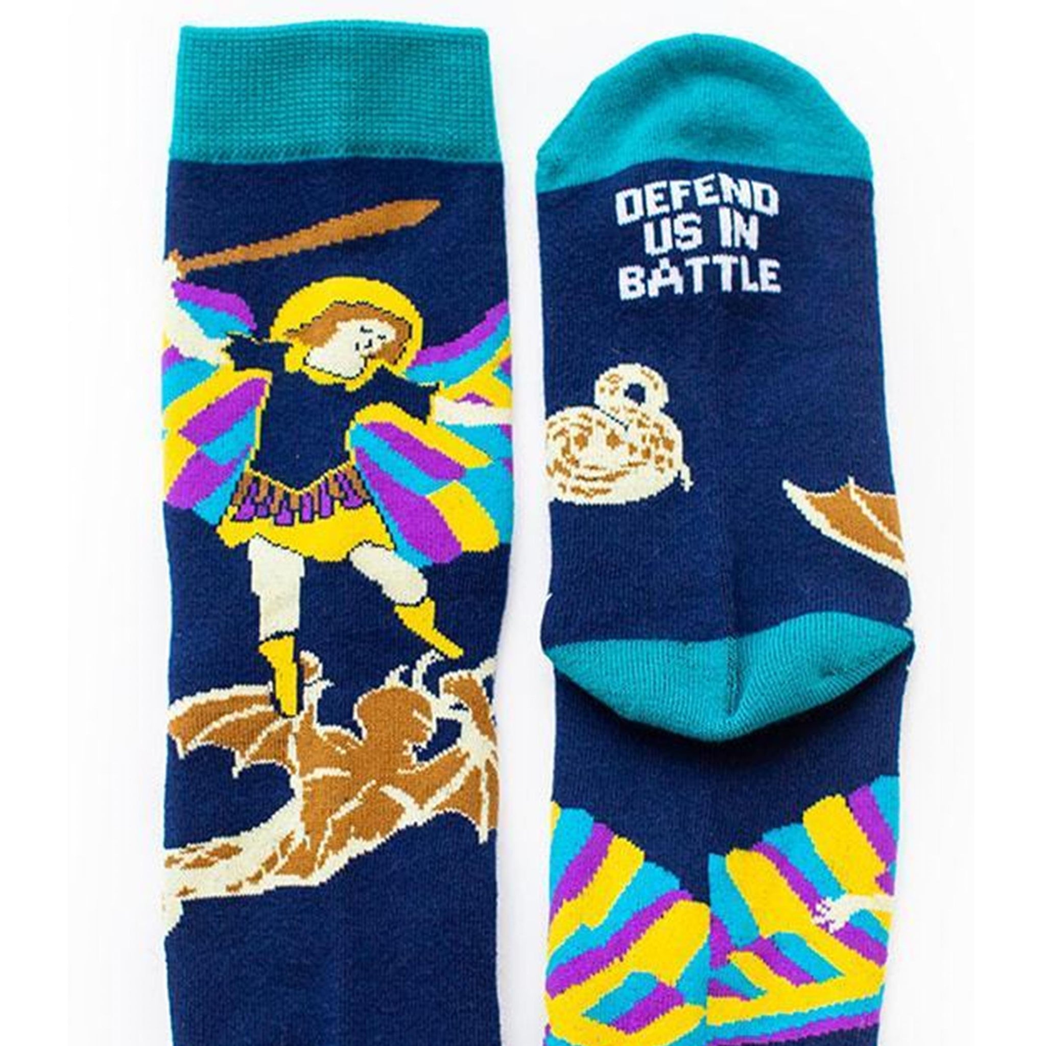 Saint Michael Archangel - Unisex Adult & Children's Socks