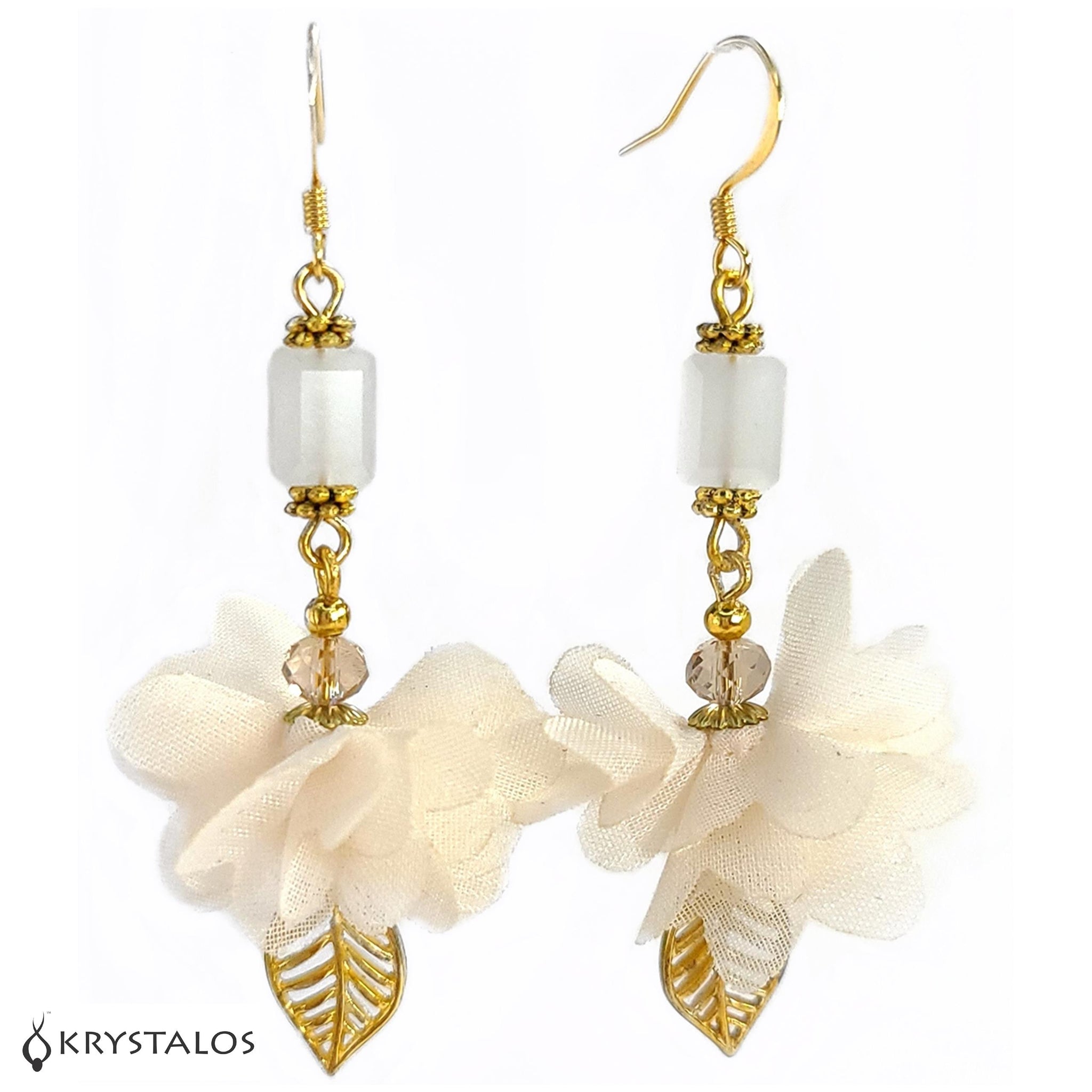 Flower Angel - Blanco y Champagne