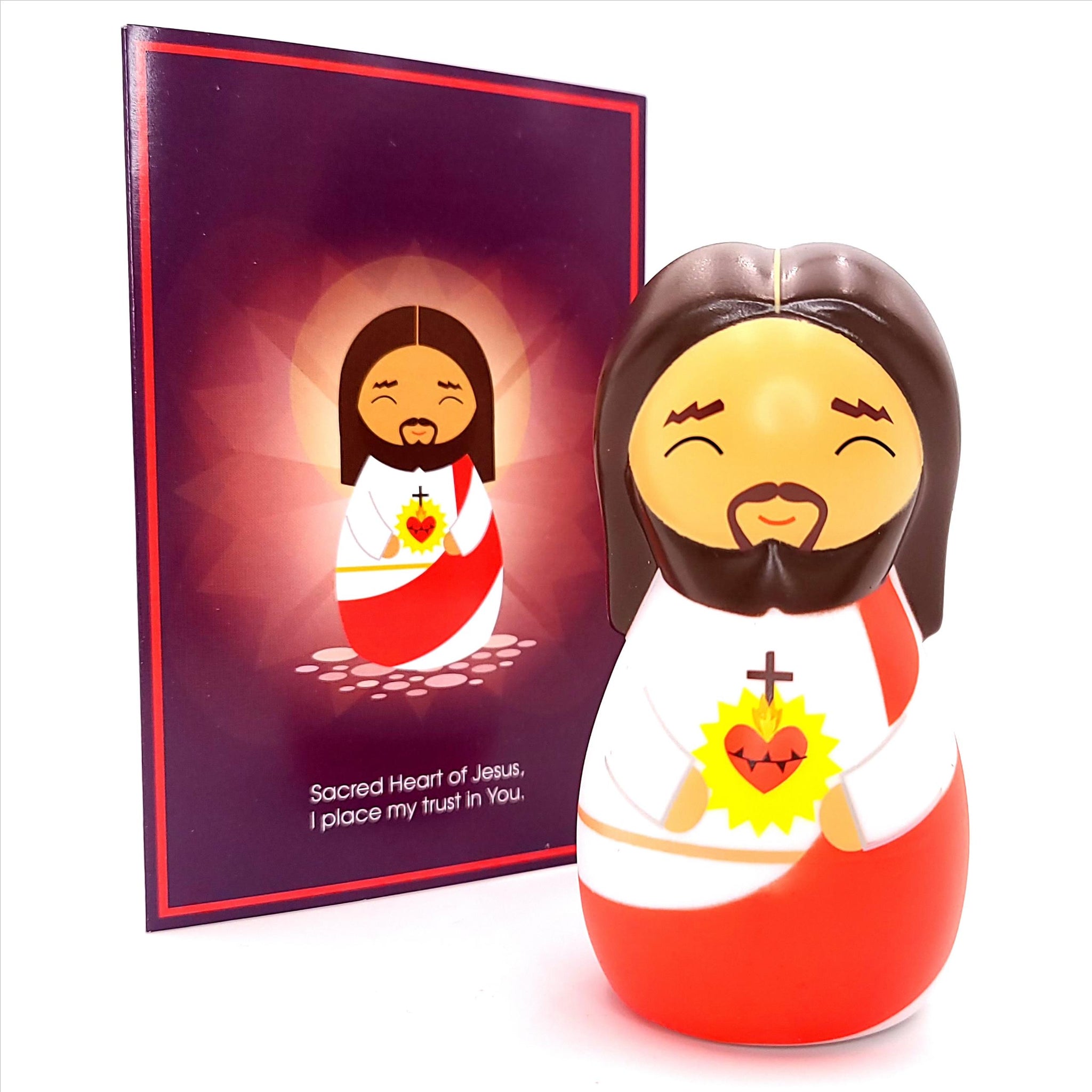 Sagrado Corazón de Jesús - Figura Devocional en Vinyl