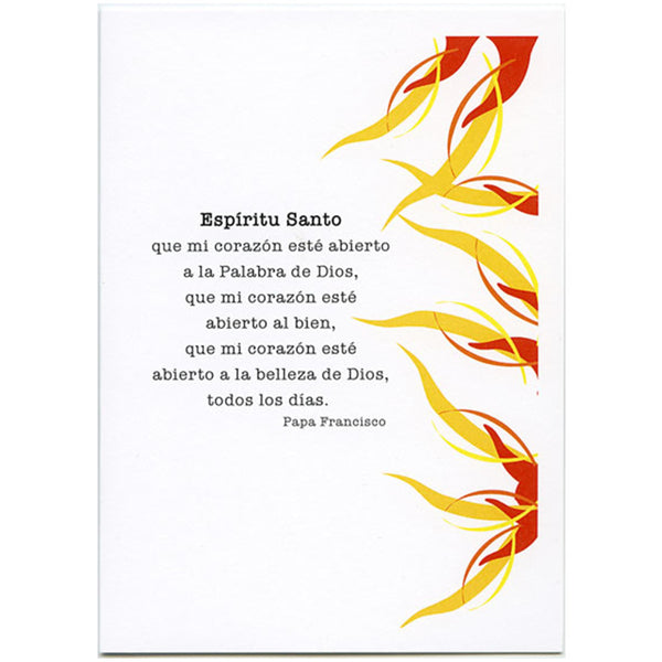 Confirmation - Devotional Greeting Card (IN SPANISH)