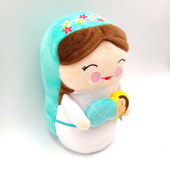 Virgin Mary and Baby Jesus - Devotional Plush Doll